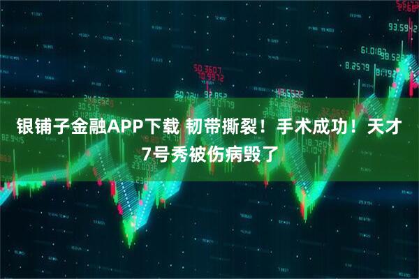 银铺子金融APP下载 韧带撕裂！手术成功！天才7号秀被伤病毁了